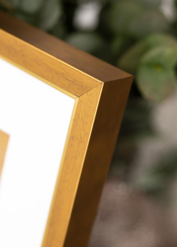 Cadre Brema Verre acrylique Or 50x70 cm