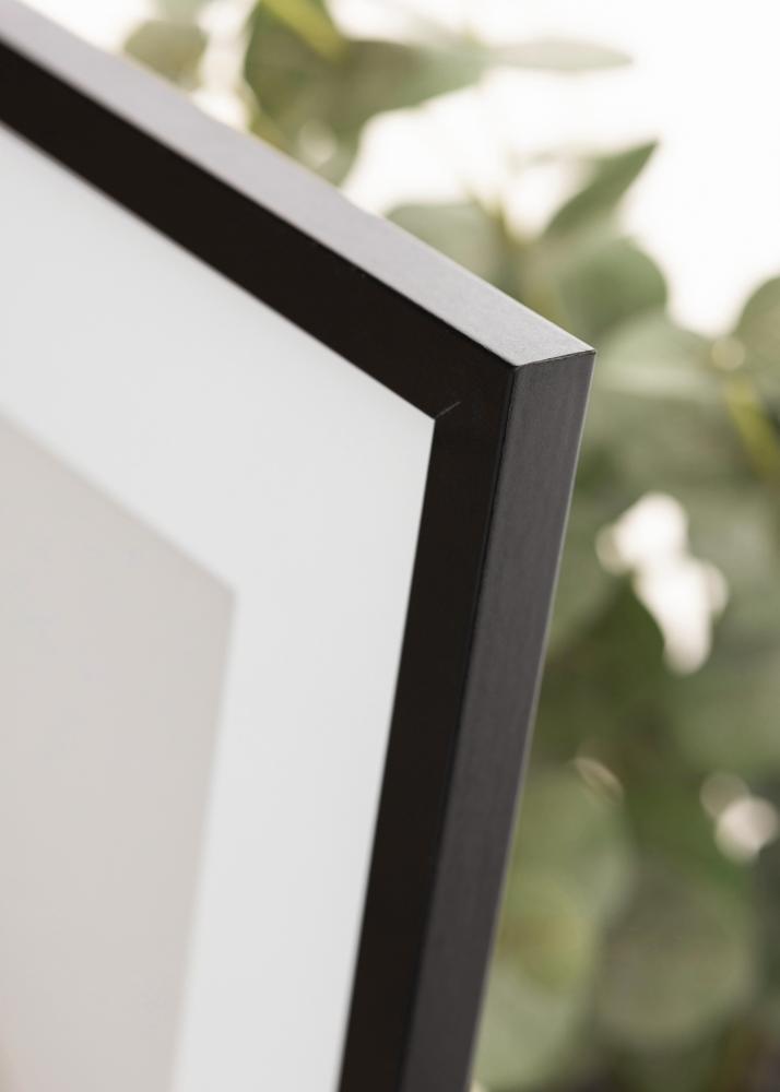 Cadre Trendy Verre acrylique Noir 30x80 cm