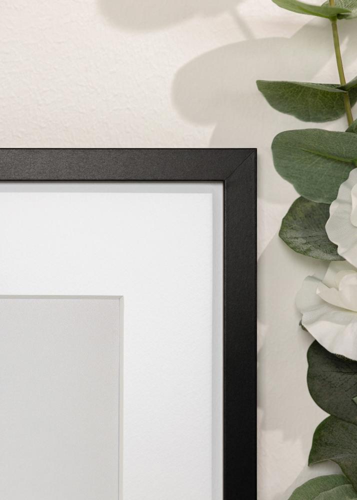 Cadre Trendy Verre acrylique Noir 30x80 cm