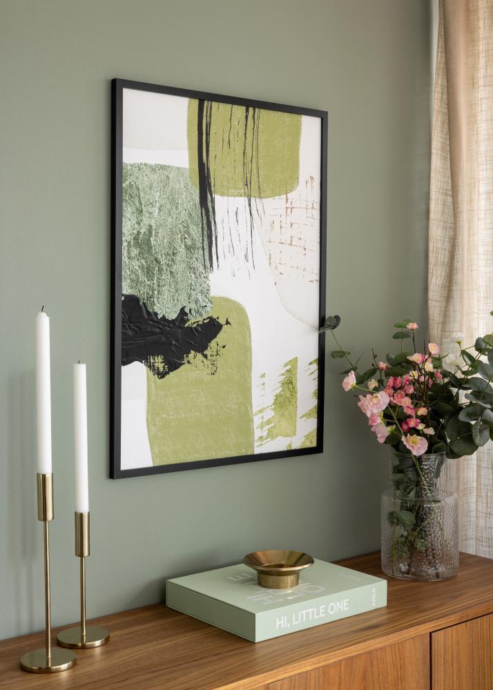 Cadre Trendy Verre Acrylique Noir 50x70 cm