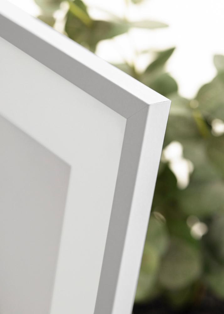 Cadre Trendy Verre Acrylique Blanc 35x50 cm