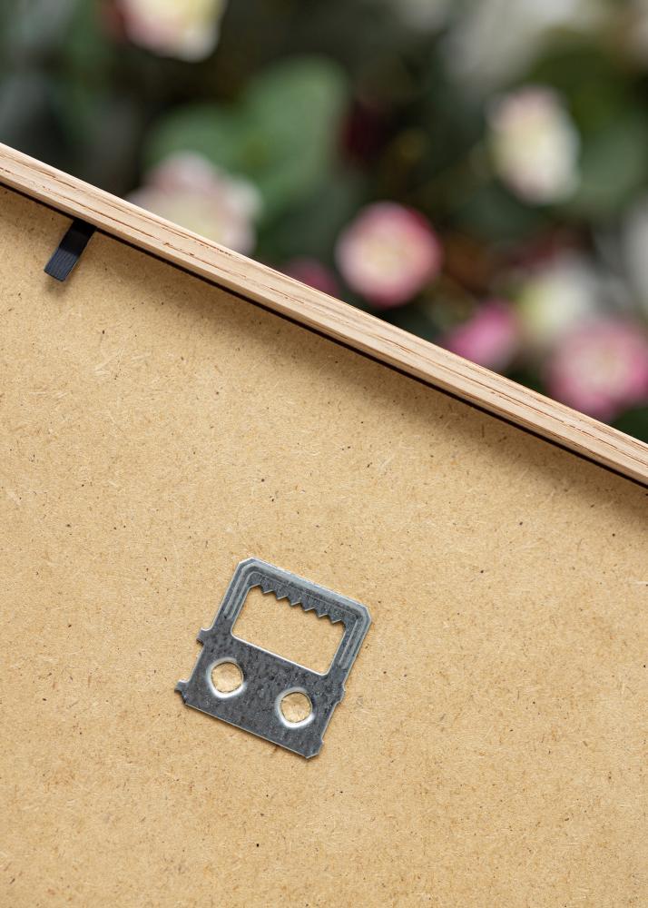 Cadre Mince Chêne Verre Acrylique 35x50 cm