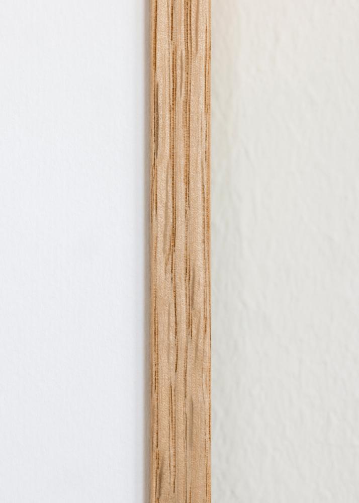 Cadre Mince Chêne Verre Acrylique 35x50 cm