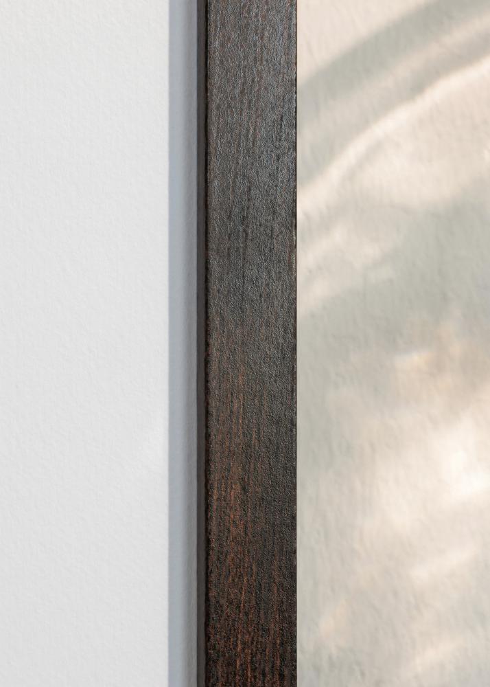 Cadre Trendy Verre Acrylique Noyer 30x30 cm