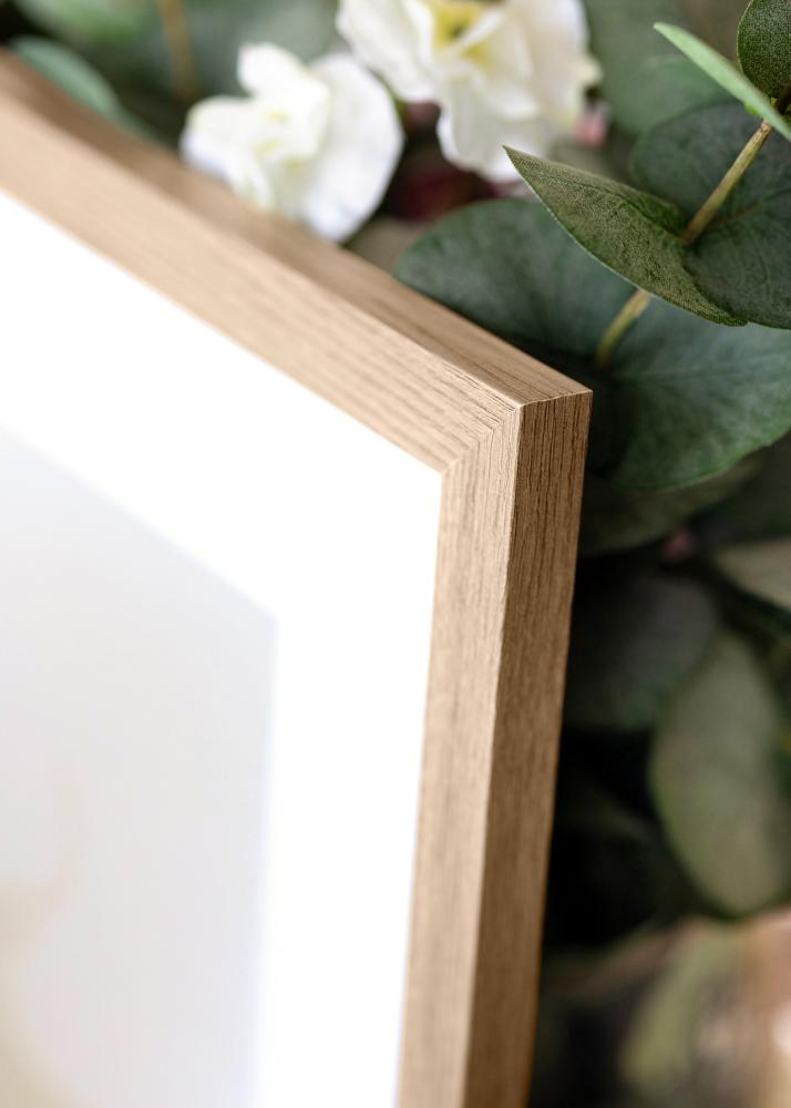 Cadre BGA Classic Verre Acrylique Chêne 35x50 cm