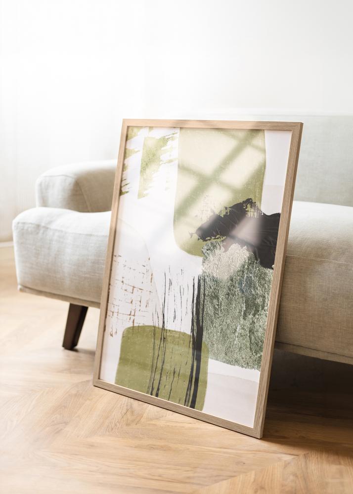 Cadre BGA Classic Verre Acrylique Chêne 35x50 cm