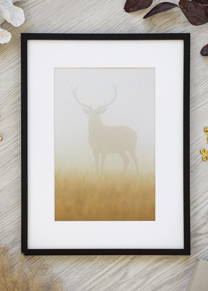 Cadre Photo Noir Fin 40 x 50 cm