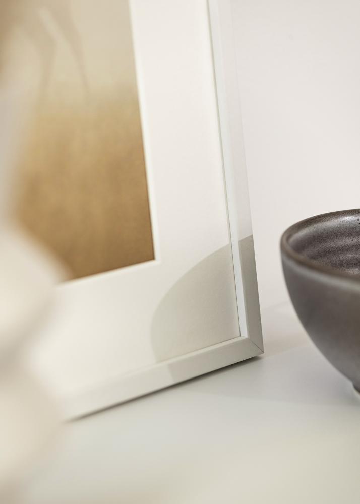 Cadre Photo Blanc Fin 40 x 50 cm