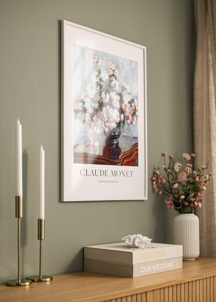 Cadre Photo Blanc Fin 40 x 50 cm