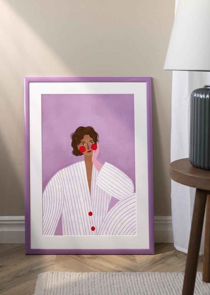 Cadre Dorset Verre Acrylique Rose 30x45 cm