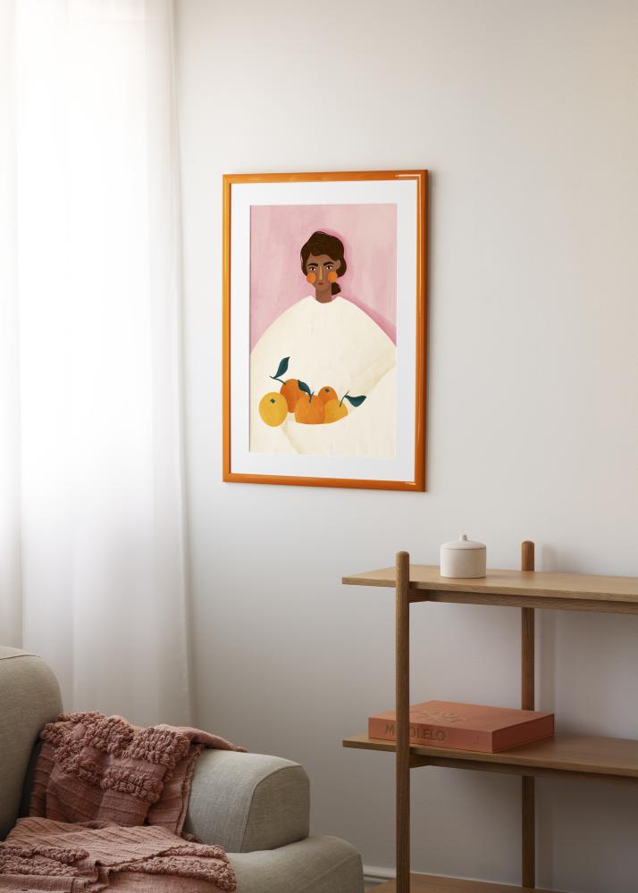 Cadre Dorset Verre Acrylique Orange 30x45 cm