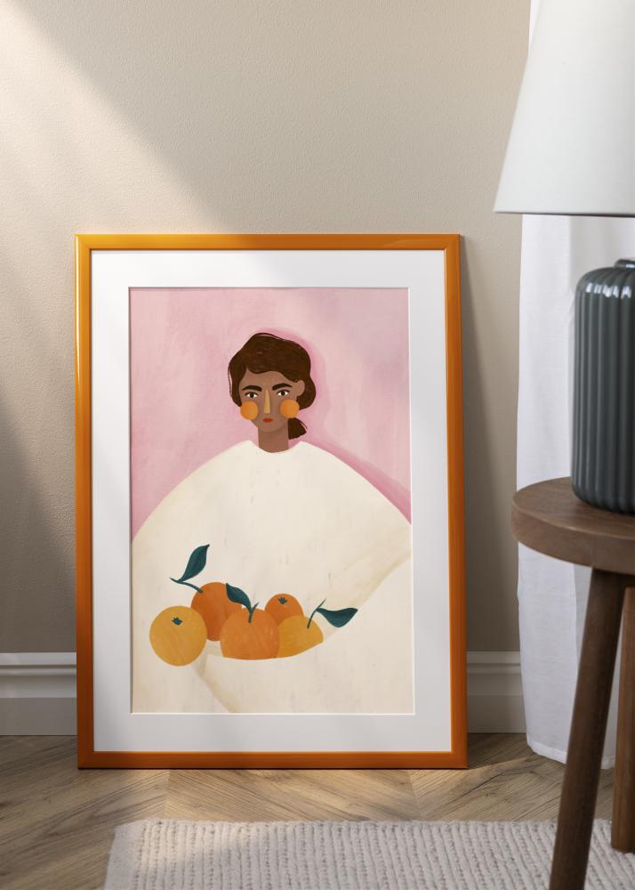 Cadre Dorset Verre Acrylique Orange 30x45 cm