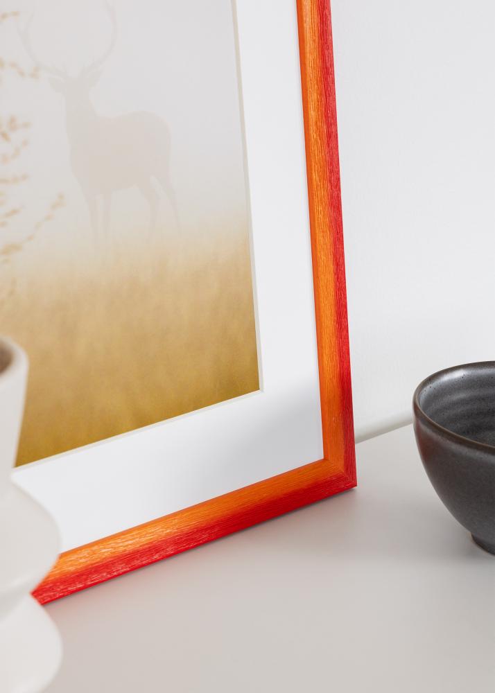 Cadre Cornwall Verre Acrylique Rouge 42x59,4 cm (A2)