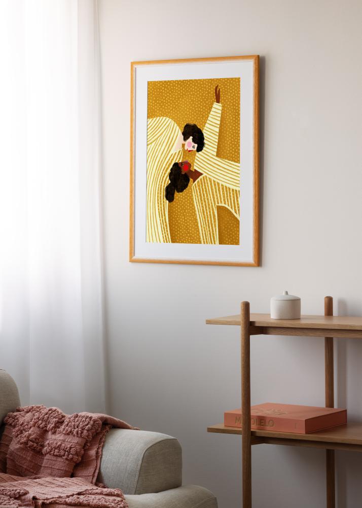 Cadre Cornwall Verre Acrylique Or 30x40 cm