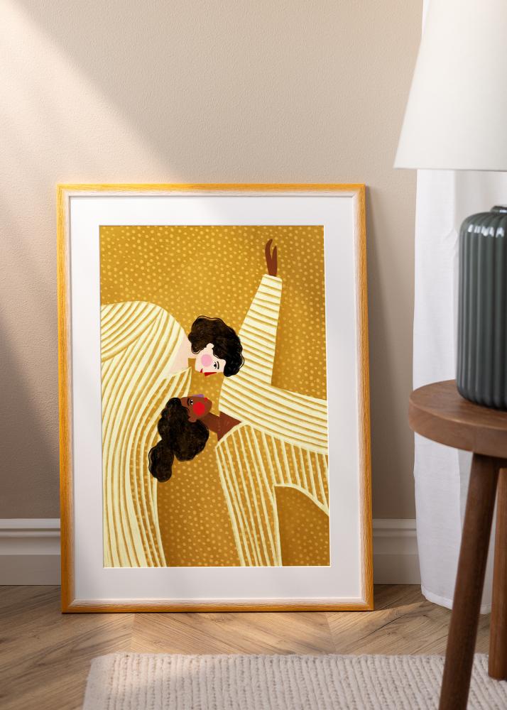 Cadre Cornwall Verre Acrylique Or 30x40 cm