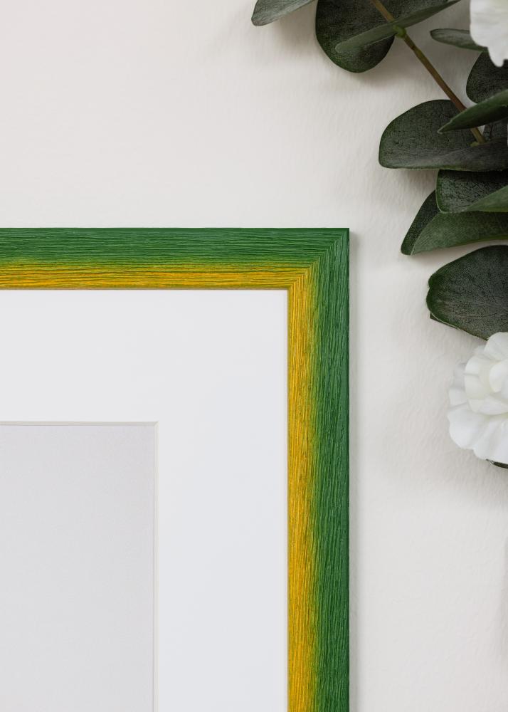 Cadre Cornwall Verre Acrylique Vert 30x30 cm