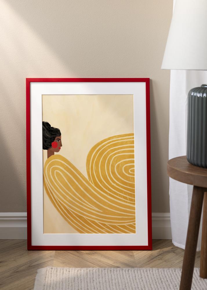 Cadre Kent Verre Acrylique Rouge 29,7x42 cm (A3)