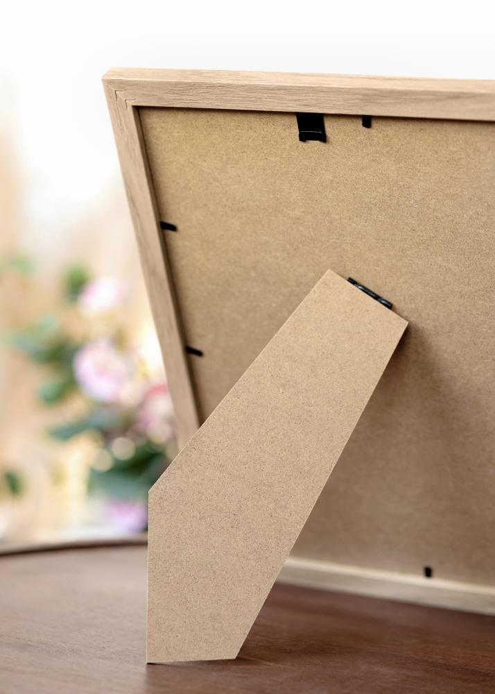 Cadre BGA Classic Verre Acrylique Chêne 20x20 cm