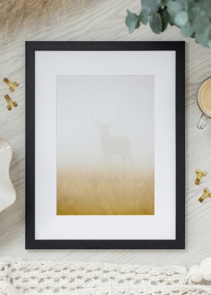 Cadre Jämtland Verre Acrylique Noir 27x48 cm