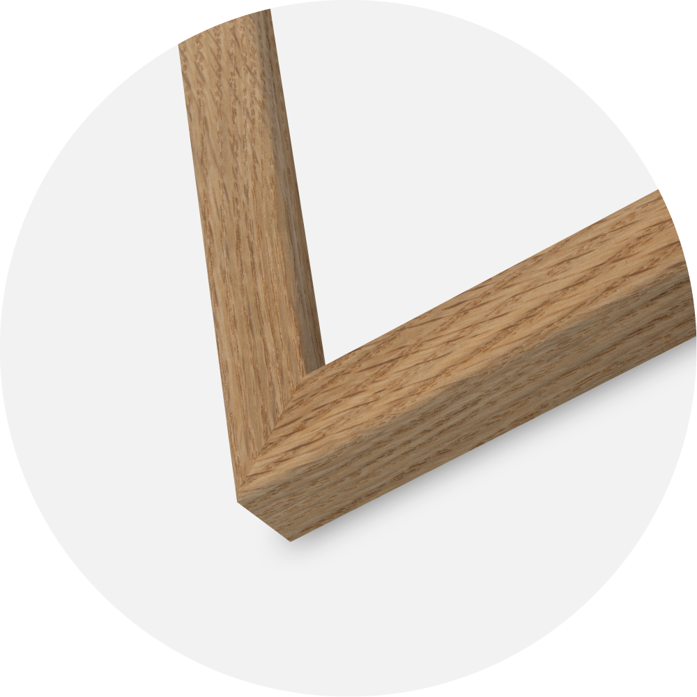 Cadre Salisbury Verre Acrylique Chêne 60x80 cm