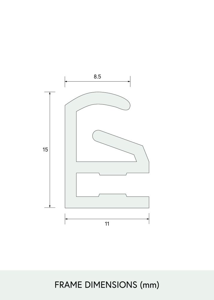 Cadre de puzzle Noir 48x65,2 cm