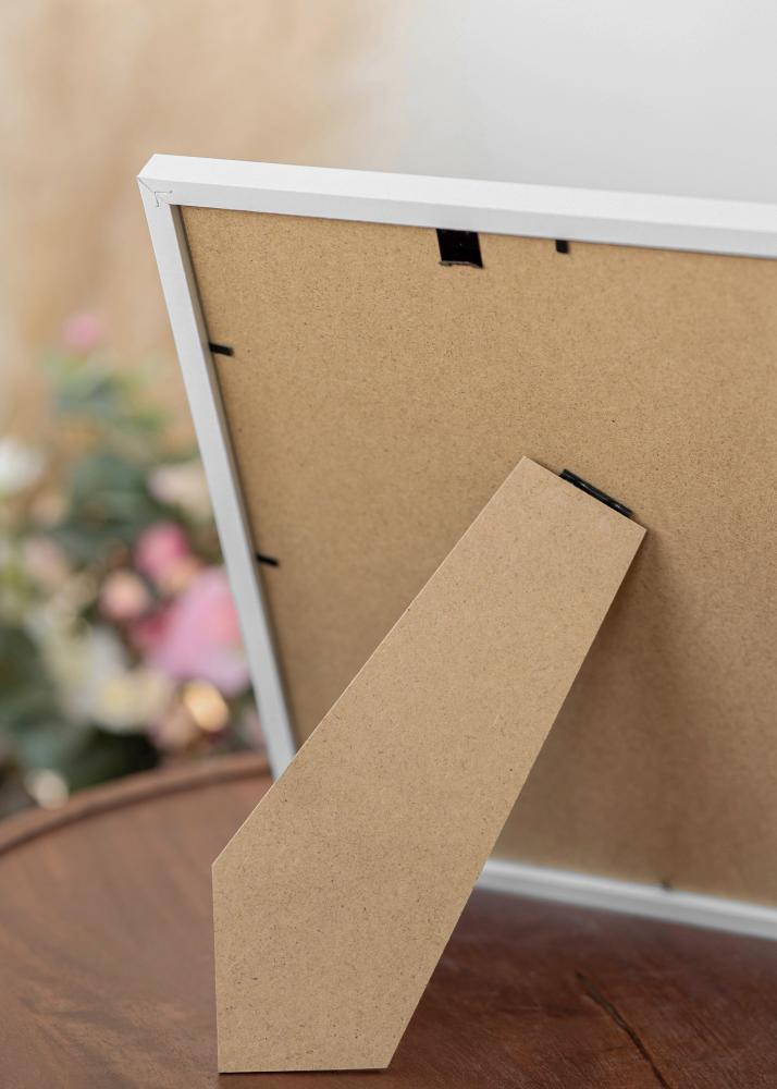 Cadre Trendy Verre Acrylique Blanc 20x25 cm