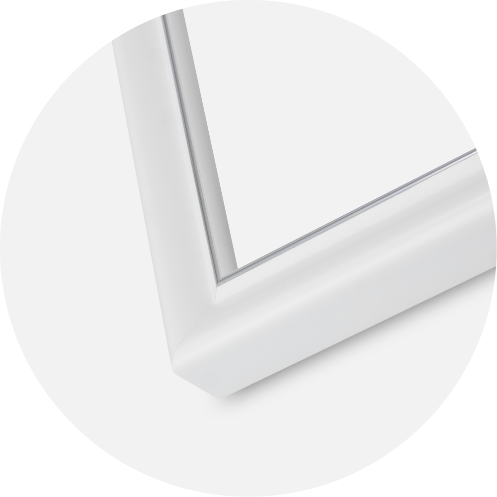 Cadre Canterbury Verre Acrylique Blanc 59,4x84,1 cm (A1)