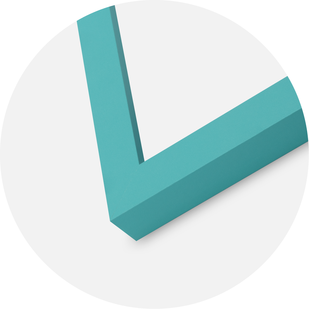 Cadre Selection Verre Acrylique Aqua Blue 20x30 cm