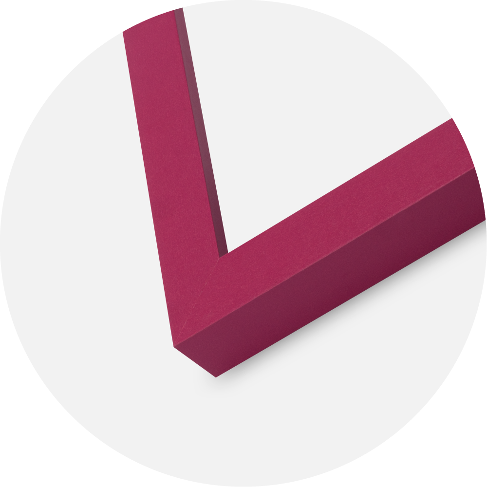 Cadre Selection Verre Acrylique Hot Pink 20x30 cm