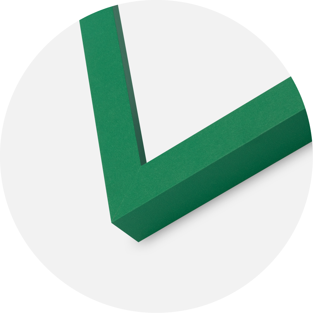 Cadre Selection Verre Acrylique Light Green 60x80 cm