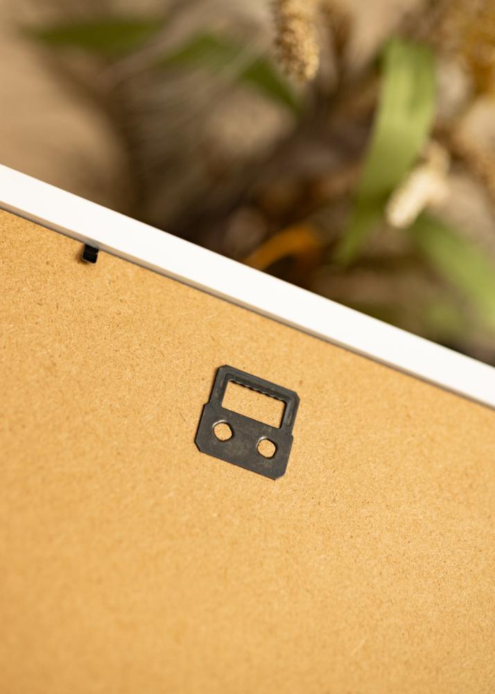 BGA Cadre boîte Blanc 40x60 cm - Passe-partout Blanc 25x50 cm