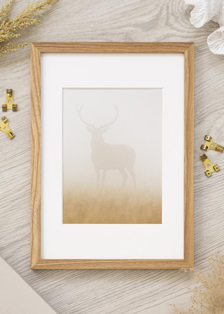 Cadre Chêne massif Verre acrylique 42x59,4 (A2)