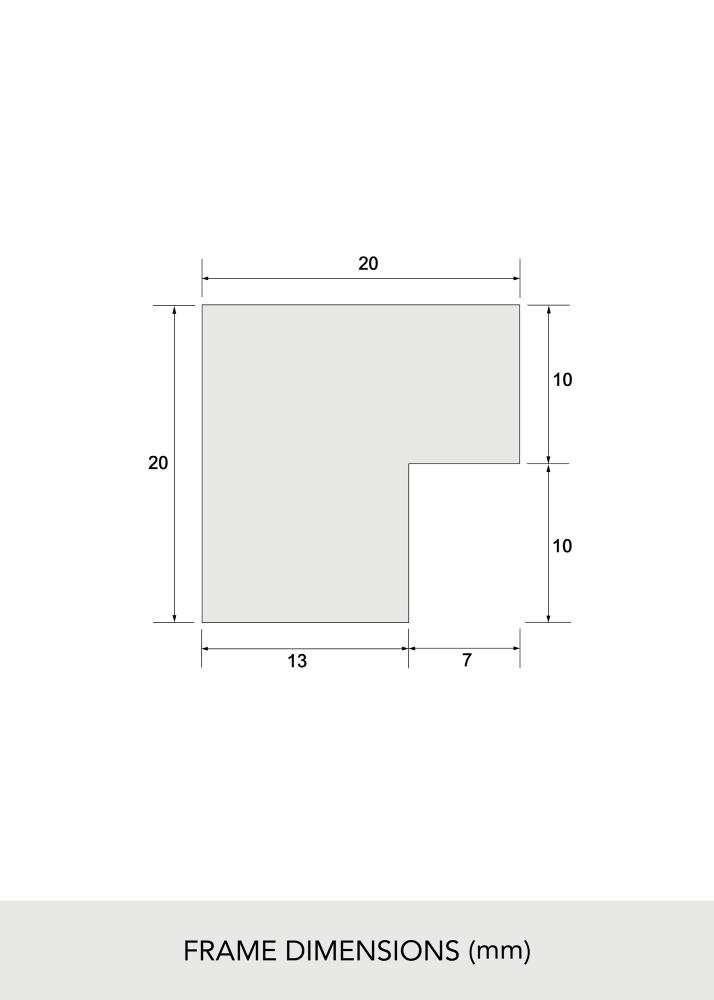 Premium by BGA Noir 40x60 cm