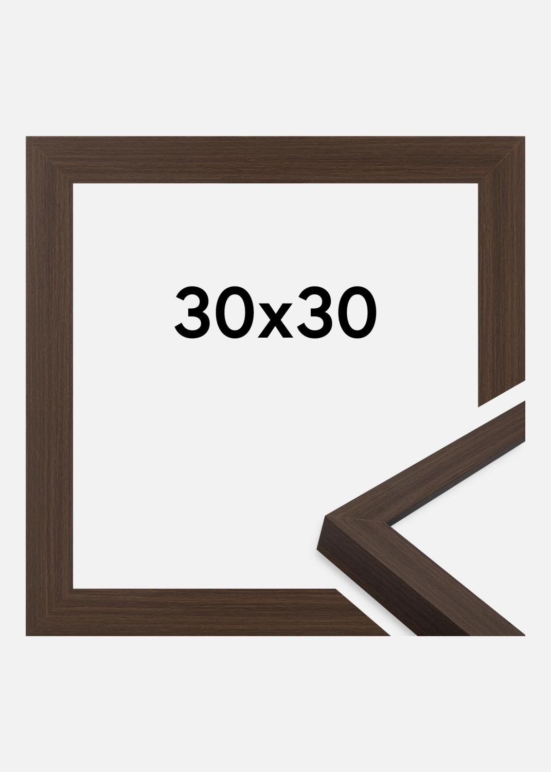 Product Image for Cadre Wells Verre Acrylique Brun 30x30 cm