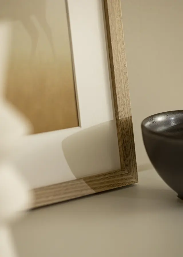 Cadre Selection Verre Acrylique Chêne 64x65 cm