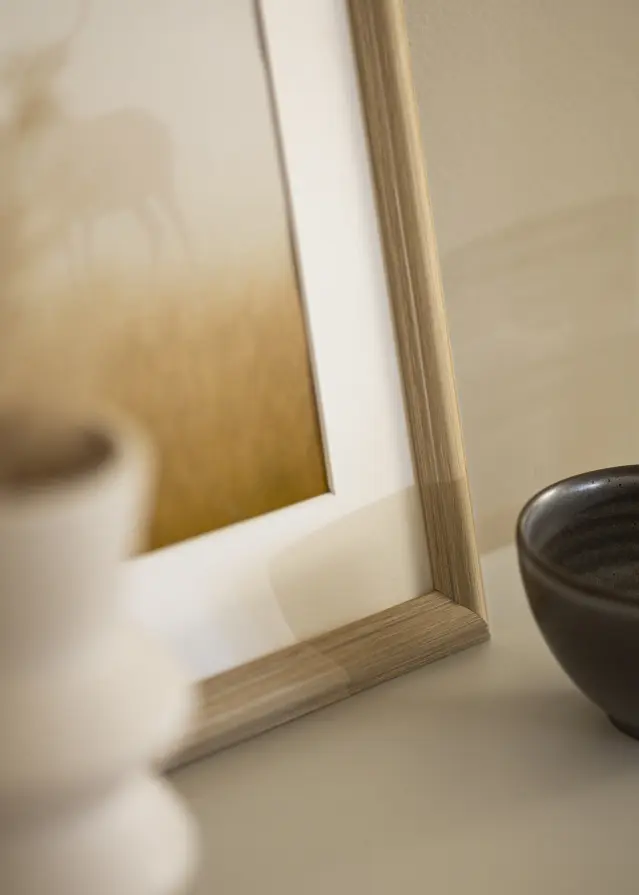 Cadre Västkusten Verre Acrylique Chêne 32x45 cm