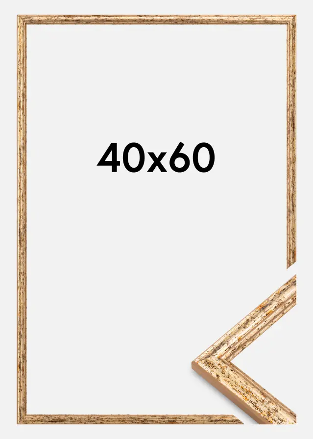 Cadre Claudia Verre Acrylique Argent 40x60 cm