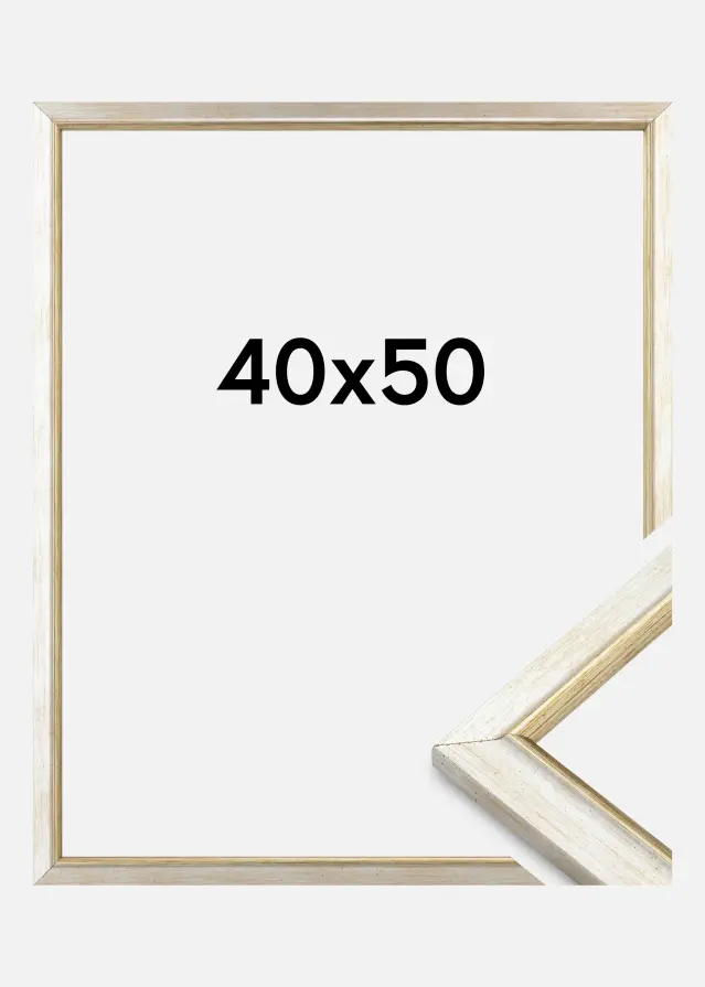 Cadre Marisa Verre Acrylique Argent 40x50 cm