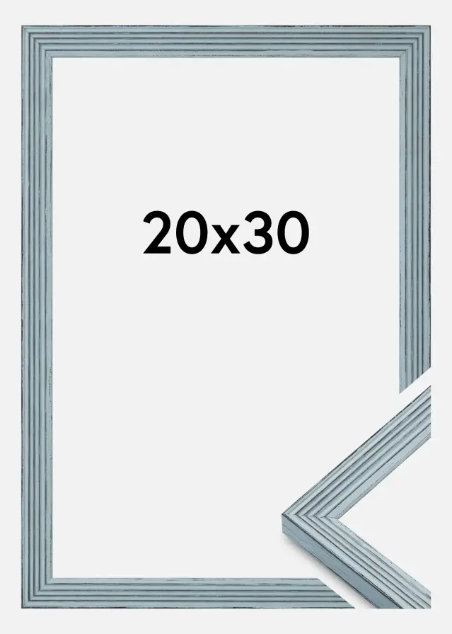 Cadre Tosca Plexiglas Bleu 20x30 cm