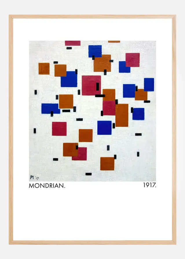 Composition in colour A 1917 Poster