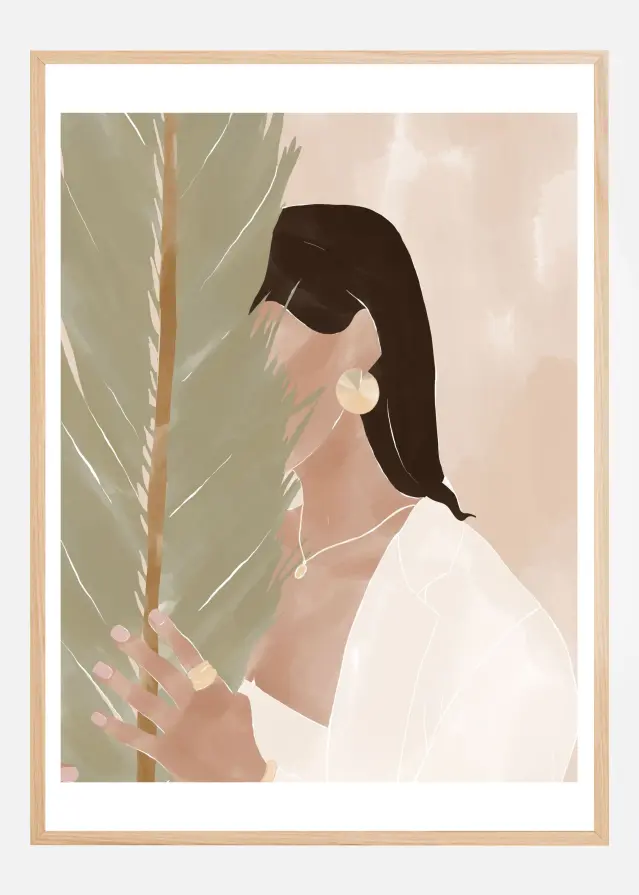 Plant Girl Poster