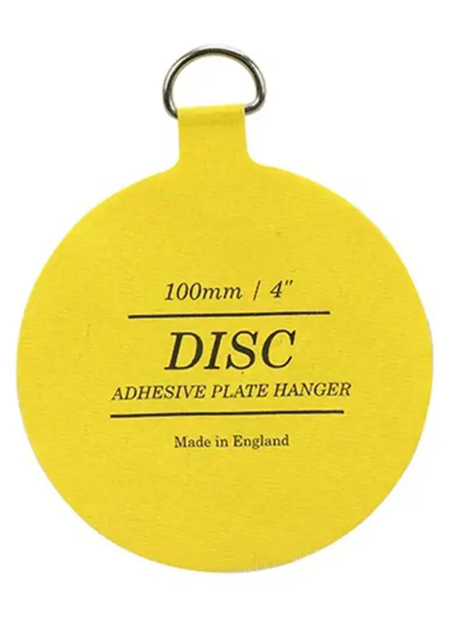 Support mural pour assiette autocollant 100 mm