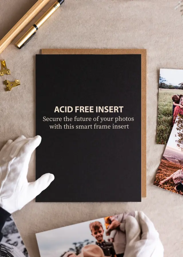 Sans acide Noir Insert - 50x70 cm