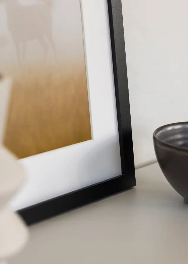 Cadre Selection Verre Acrylique Noir 62x92 cm