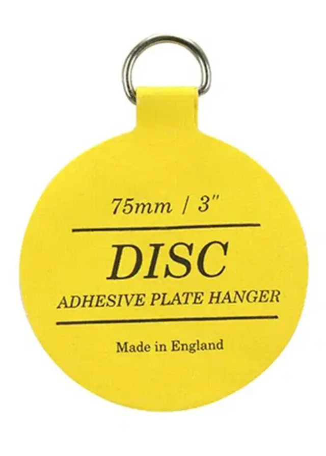 Accroche-assiette autocollante 75 mm