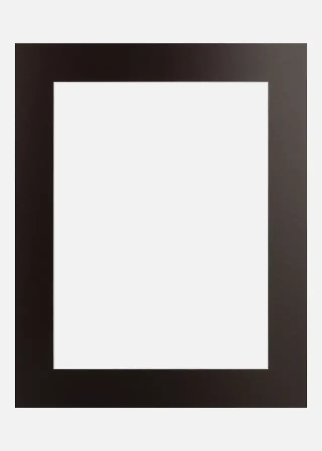 Passe-partout Oil-Rubbed Bronze Metal (noyau blanc) 30x30 cm (19x19)