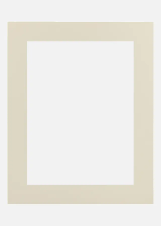 Passe-partout Half & Half (noyau blanc) 60x80 cm (49x69)