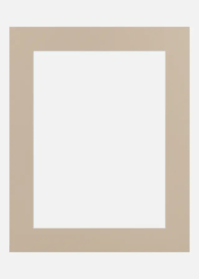 Passe-partout Fossil (noyau blanc) 30x40 cm (20x28,7 - A4)