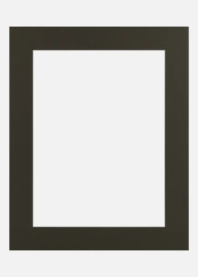Passe-partout Sierra Olive (noyau blanc) 50x70 cm (41x58,4 - A2)