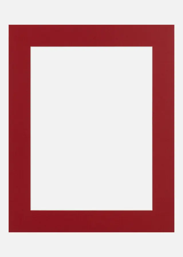 Passe-partout All American Red (noyau blanc) 40x50 cm (28,7x41 - A3)